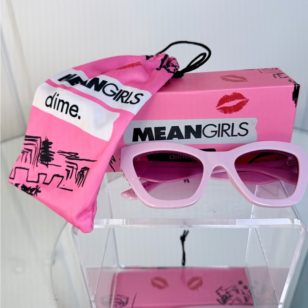 Dime MeanGirls Pink Sunglasses